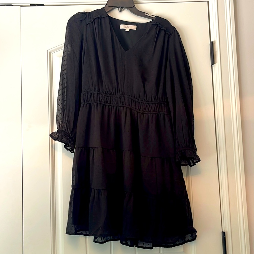 Mini black dress